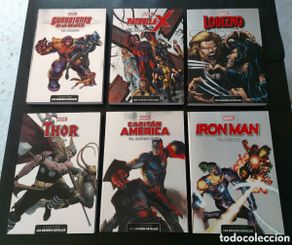 Comics : MARVEL COLECCION LAS GRANDES BATALLAS:IRON MAN, CAPITÁN AMÉRICA, LOBEZNO, THANOS, THOR, PATRULLA X..